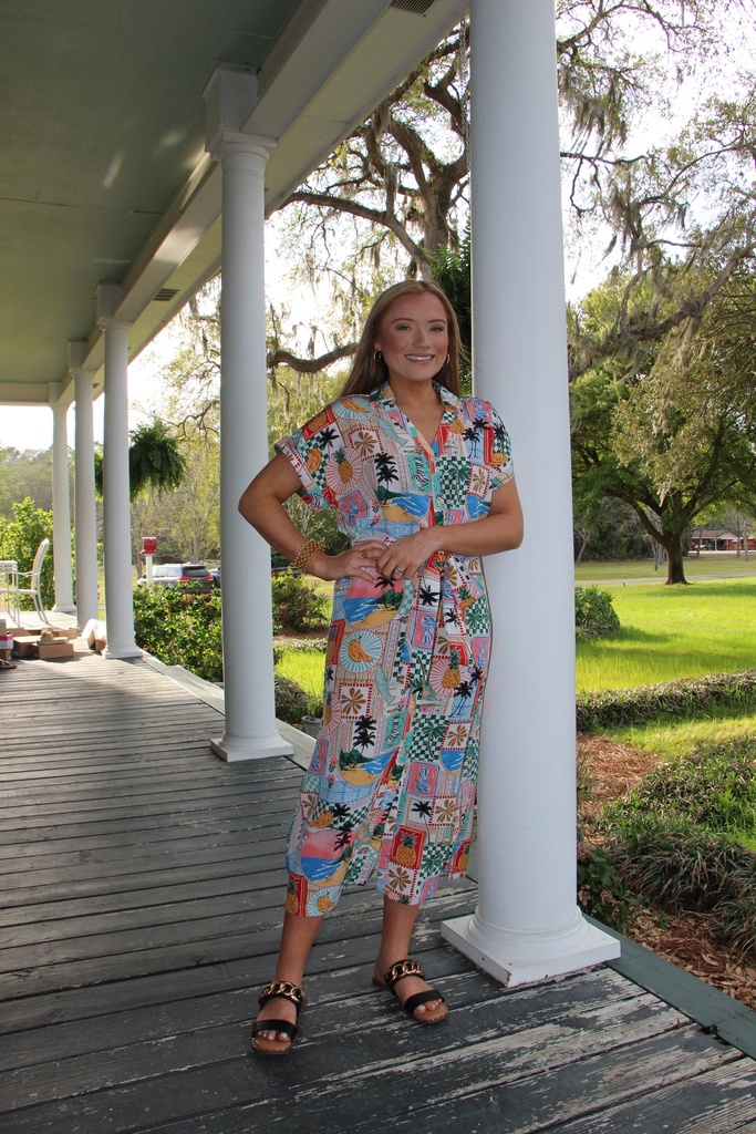 MAXI VACATION DRESS - MEDIUM