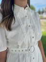 WHITE FAIRFAX MINI DRESS