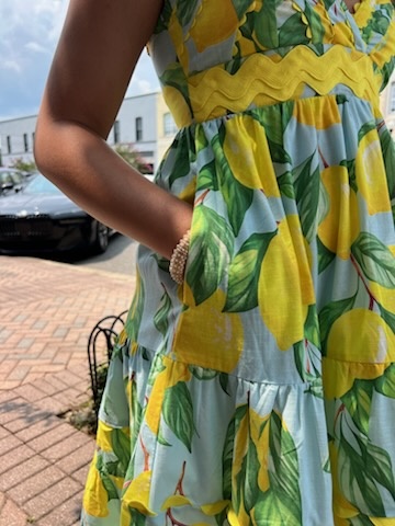 LIMONCELLO MIDI DRESS