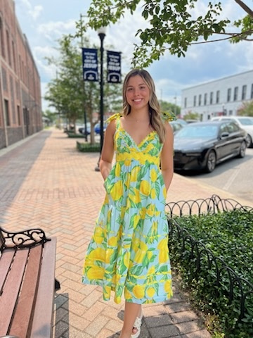LIMONCELLO MIDI DRESS