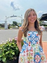 SICILIAN TILE RUFFLE DRESS