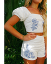 SONNET EMBROIDERED TOP