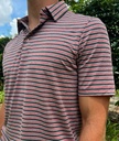 CAHABA HEATHER POLO BLACK CHERRY