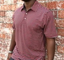 STARTING LINEUP STRIPE POLO