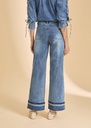 OLIVIA CUFFED WIDE LEG JEAN