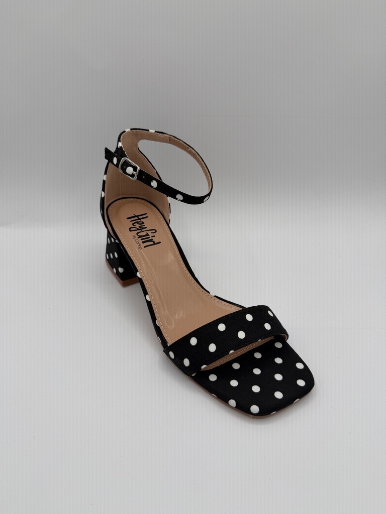 SAVE THE DATE POLKA DOT WEDGE