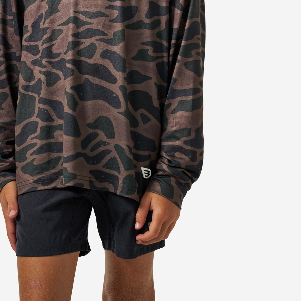 YOUTH PERFORMANCE HOODIE- BENDITA CAMO