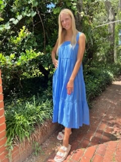 EMILY STRAPPY MIDI DRESS