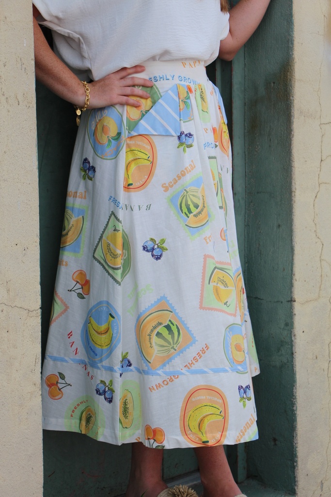 HEIRLOOM ORCHARD PRINT SKIRT