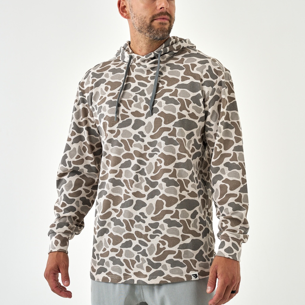 BURLEBO THERMAL HOODIE-CLASSIC DEER CAMO
