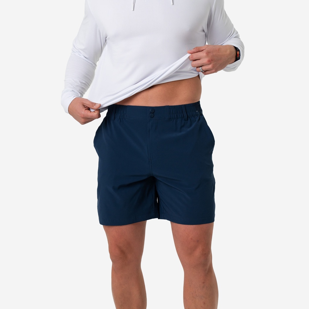 NAVY EVERYDAY SHORTS