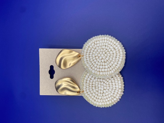 LAYLA EARRINGHS IVORY