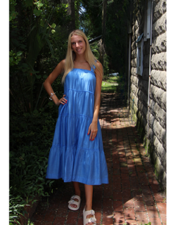 EMILY STRAPPY MIDI DRESS