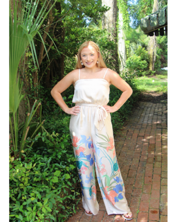 RAVINA BELTED JUMPSUIT