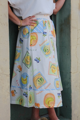 HEIRLOOM ORCHARD PRINT SKIRT