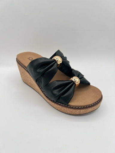 MISS UNDERSTOOD BLACK WEDGE