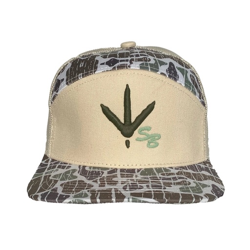 7 PANEL HAT TURKEY TRACK MARSH