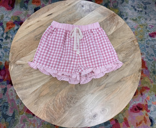 SWEET MAGNOLIA GINGHAM SHORTS