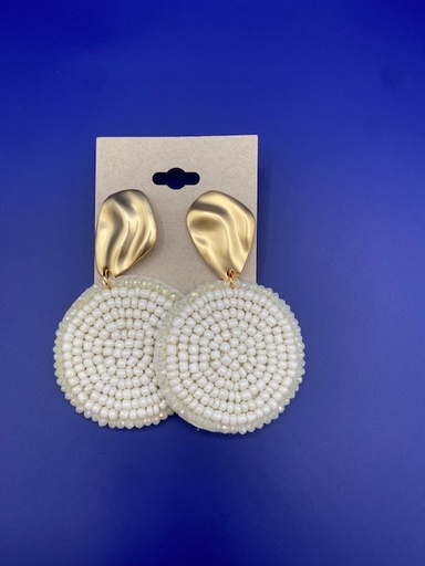 LAYLA EARRINGHS IVORY